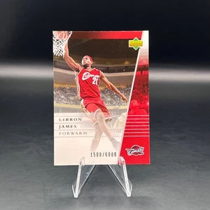 Lebron James 2007 Upper Deck #9 Opti-Free Express /6000 Cleveland Cavaliers - Picture 1 of 2