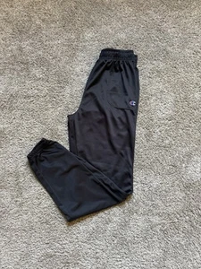 Champion Athletic Joggers Sz XL Black Basketball Sport Pants - Picture 1 of 6