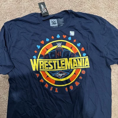 WWE Wrestlemania 41 I Was There Shirt Vegas 2XL Stadium Exclusive NWT Roulette - Image 1 of 4