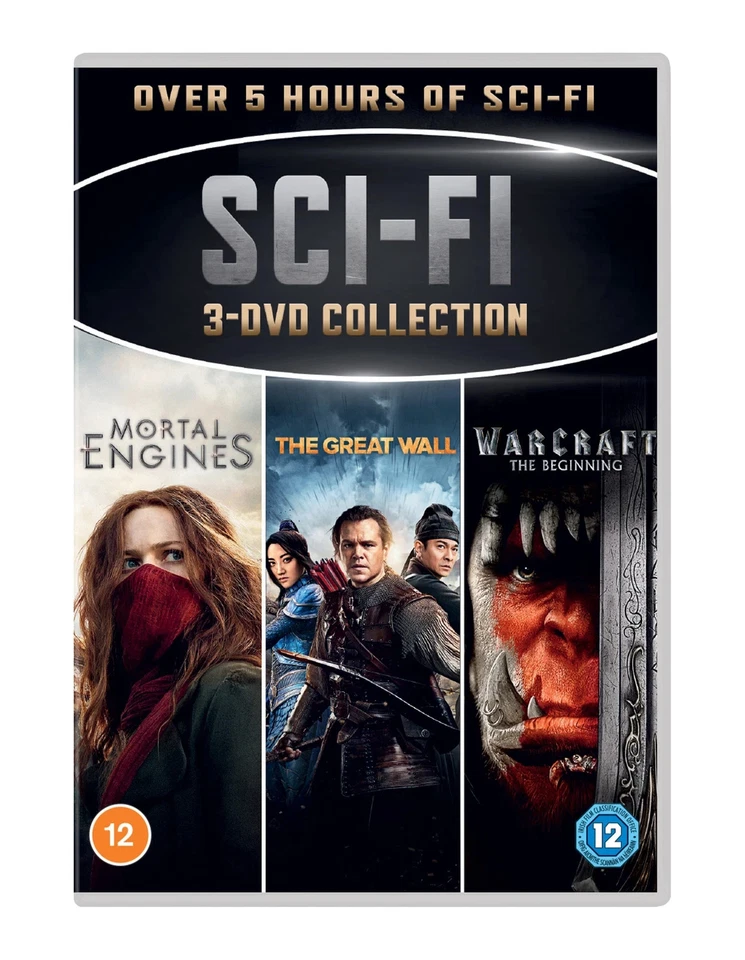 Sci-Fi: 3-Movie Collection [12] DVD New and Sealed - Image 1 of 1
