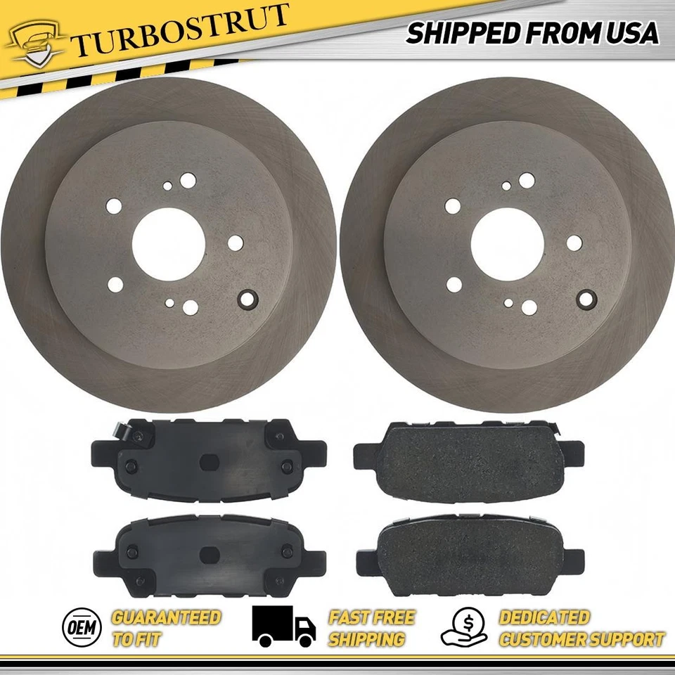 Оригинальный комплект тормозных колодок задних тормозных дисков для 2009 2010 Suzuki Grand Vitara 3,2 л - Изображение 1 из 2