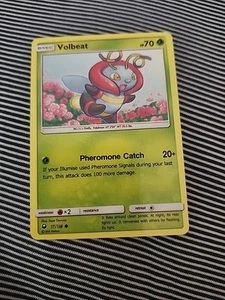 Pokemon TCG Volbeat 17/168 Sm-Celestial Storm Regular - Picture 1 of 2