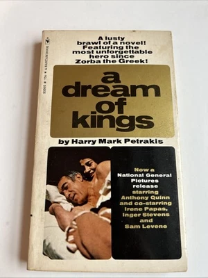 A Dream of Kings Harry Mark Petrakis vintage movie tie-in paperback Bantam Foto 1 de 4