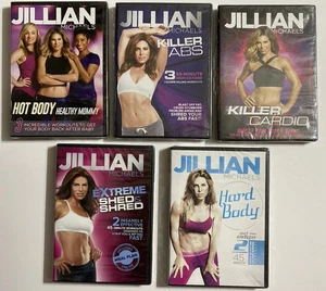 NEW/SEALED 5 Various Jillian Michaels Workout/Exercise DVD Lot. - Bild 1 von 12
