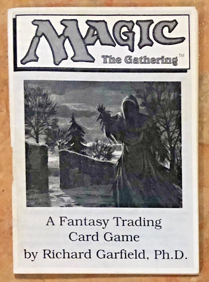 Vintage MTG 1993 Beta/Unlimited Rulebook NM - Magic the Gathering Rule Book - Image 1 of 4