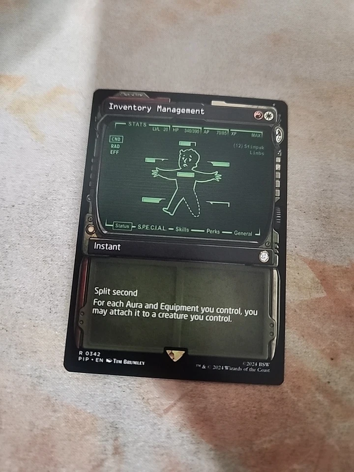 Inventory Management Showcase Universes Beyond Fallout MTG NM - Image 1 of 1