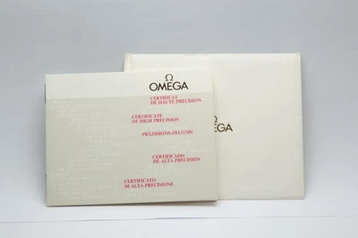 Certificado e envelope de cronômetro Omega nº 27647946 - Imagem 1 de 4