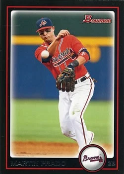 Martin Prado 2010 Bowman Baseball - #18 - Atlanta Braves Foto 1 de 2