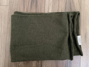 US Military Green Wool Scarf Tube Style Neck Warmer 8440-00-823-7520 Mckelvey - Picture 1 of 1