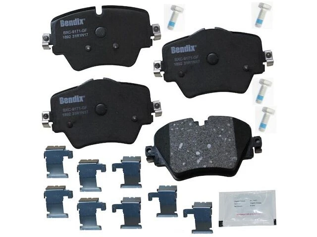 Bendix 72ZW84C Front Brake Pad Set Fits 2016-2022 BMW X1 - Изображение 1 из 1