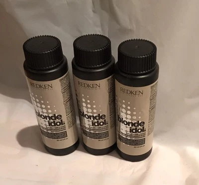 3x Redken Blond Idol Base Breaker Cool 2oz/e -Control warmth w/lifting the roots - Image 1 of 3