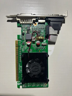 EVGA NVIDIA GeForce 8400 GS (512-P3-1300-LR) 512MB / 512MB (max) DDR3 SDRAM... - Image 1 of 2