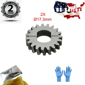 2X Ø17.3 Sunroof Motor Cog Repair Gear Mercedes W202 W203 W204 W210 W211 W212 - Bild 1 von 5