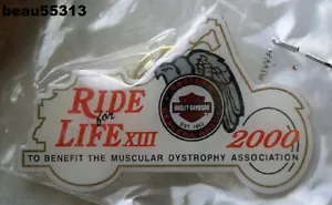 ⭐PIN ""RIDE FOR LIFE"" HARLEY DAVIDSON 2000 XIII XIII XIII EASTERN DEALER ASSOCIATION MDA ""RIDE FOR LIFE"" - Imagen 1 de 1