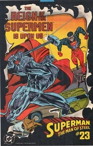 1990s Superman Comic Book DC Page Print Ad / Poster Vintage VTG - Ready to Frame - Picture 1 of 1