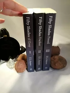 FIFTY 50 SHADES OF GREY, Darker, and Freed TRILOGY SET by E.L. James paperback! - Picture 1 of 8