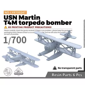 Kit Modelo Militar Yao's Studio LYR700247 1/700 USN Martin T4M Torpedo Bombardero - Imagen 1 de 4