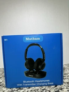 Wireless Headphones for TV with Transmitter Charging Base - Picture 1 of 3