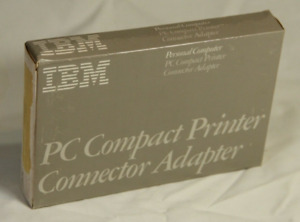 IBM Personal Computer PC Compact Printer Connector Adapter NEW - Old Stock