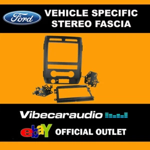 Ford F150 2009 On Car Stereo Double Din Fascia Panel Plate Fitting Kit CT23FD13 - Picture 1 of 1