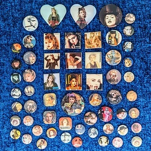 MADONNA PIN / BADGES VINTAGE 80s - Picture 1 of 78