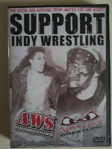 Aws Promotions & Santinos Wrestling Dvd Support Indy Wrestling 7/25/14. Wwe Aew - Bild 1 von 4