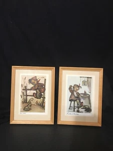 2- vintage Hummel 8”x6”prints - Picture 1 of 6
