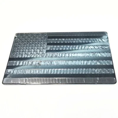 Calcomanía bandera americana 3D aleación de aluminio resistente a arañazos para decoración de carrocería de coche Foto 1 de 4