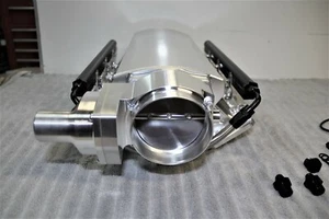 102MM ALUMINUM LOW PROFILE LS1 LS2 LS6 INTAKE MANIFOLD 5.3 6.0 5.7 THROTTLE BODY - Picture 1 of 12