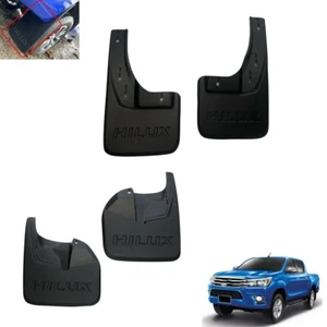 Schmutzfänger Kotflügel Komplettsatz 4 Stück (LH+RH) für Toyota Hilux Revo Mk8 2016-2017 - Bild 1 von 4