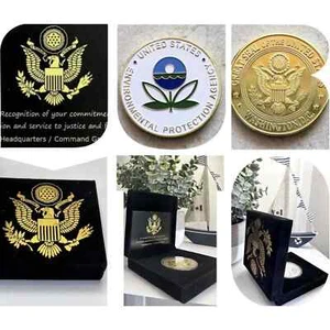 ENVIRONMENTAL PROTECTION AGENCY (EPA) Challenge Coin USA - Picture 1 of 7