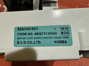 AEQ73130004 (SZAC001SD1) OEM LG, Kenmore Refrig. Ice Maker for LSFXC2496D - Picture 1 of 6