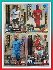 14/15 Topps Match Attax Premier League Trading Cards -100 Club & Limited Edition