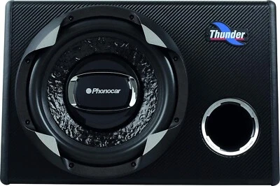 Subwoofer in cassa amplificato Phonocar 02946 400W Max - Immagine 1 di 3
