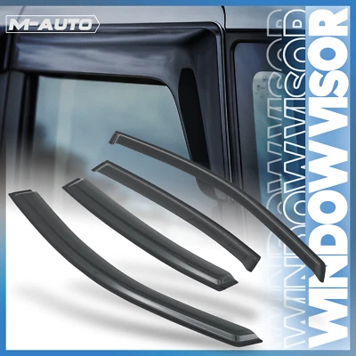 Visera de ventana con cinta adhesiva para ventilación deflector de viento y lluvia para 98-05 Volkswagen Passat4 Foto 1 de 4