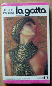 BUCH Roman LA GATTA Alcide Paolini 1978 Oscar Mondadori Taschenbuch Pampaloni - Bild 1 von 4