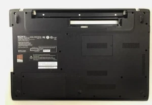 GENUINE!! Sony VAIO SVE171E13L, SVE17113DCXB, Bottom Cover, Used - Picture 1 of 5