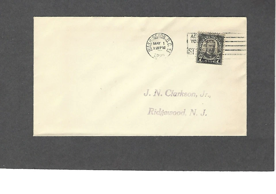 #665 7c KANSAS OVERPRINT FDC WASHINGTON,DC  MAY 1-1929  - Image 1 of 1