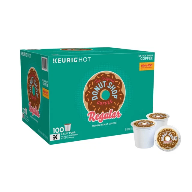 NUEVO The Original Donut Shop K-Cup Pods, café tostado medio, 100 unidades Foto 1 de 1