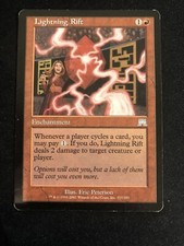 1 x Lightning Rift(LP) - Onslaught