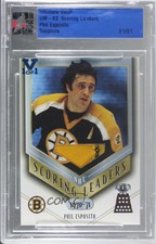 2002 ITG Be A Player Ultimate Memorabilia 3rd Edition 1/1 Phil Esposito HOF 2d8
