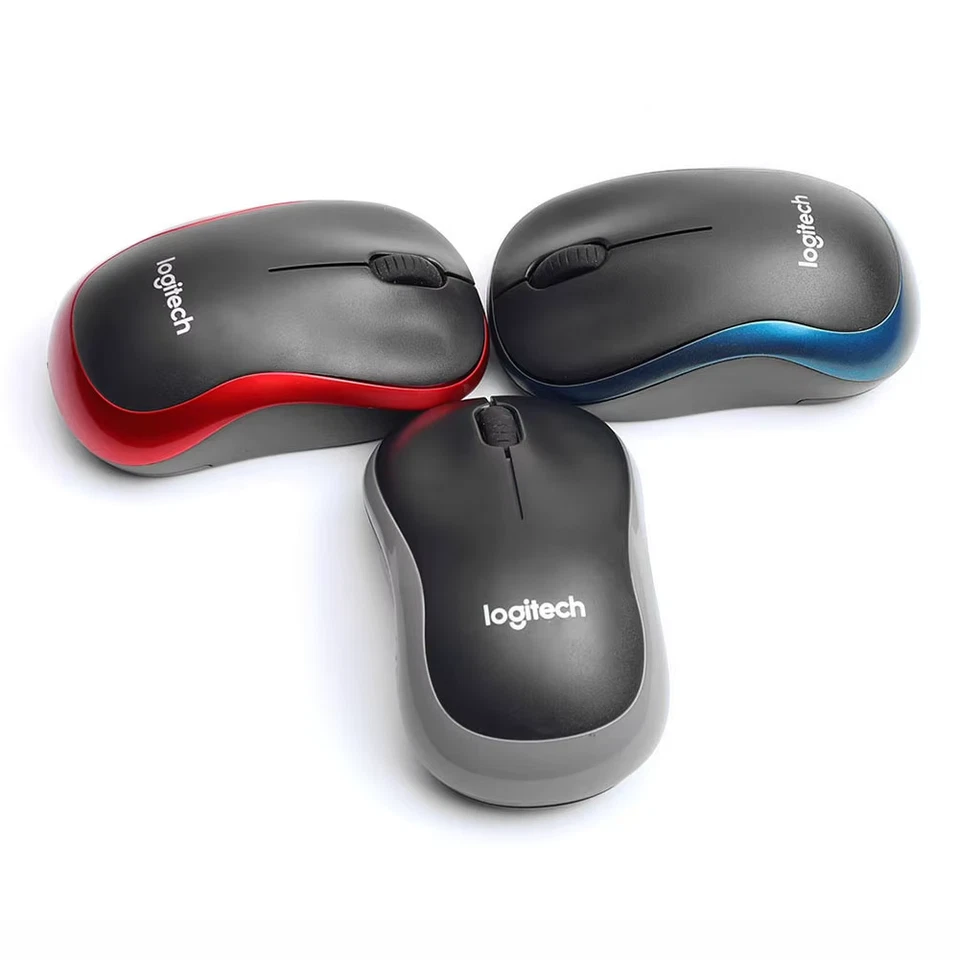 Logitech M185 Wireless Mouse 2.4Ghz Mice With USB Receiver For Mac Os Window - Image 1 of 2