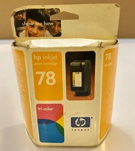 Genuine HP 78 Tri Color Ink Cartridge Sealed Box 4/2004 - Picture 1 of 3
