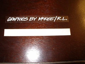 OLD SCHOOL BMX STICKERS BULLY McKee R.L. INC NOS - Picture 1 of 1