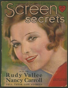 Screen Secrets January 1930 Joan Bennett~Clara Bow~Buster Keaton~Lupe Velez - Picture 1 of 14