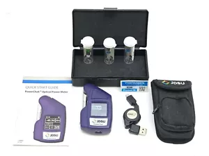 Medidor de potencia óptica Viavi JDSU PowerChek FIT-SP-1 KIT OP-1 SC SC-APC LC - Imagen 1 de 10