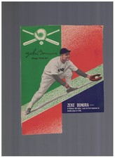 Zeke Bonura Chicago White Sox 1937 Wheaties Oversize Hand Cut Card