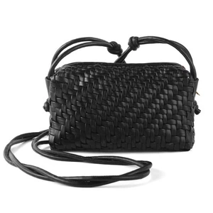 Crossbody Bag for Women Trendy Woven Purse Vegan Leather Small Shoulder Handb... - Picture 1 of 6