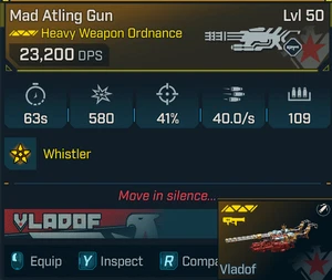 🔥 Pistola Borderlands 4 Mad Atling Nivel 50 🚀 Entrega rápida 💎PS5/XBOX/PC/Switch 2🔥 - Imagen 1 de 1