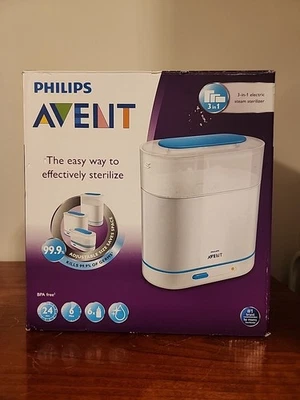 Esterilizador de vapor eléctrico 3 en 1 Philips Avent SCF284/05 Foto 1 de 4